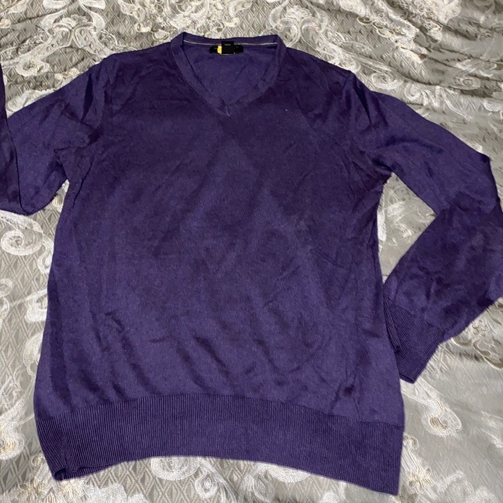 Men’s Banana Republic Silk V neck Sweater